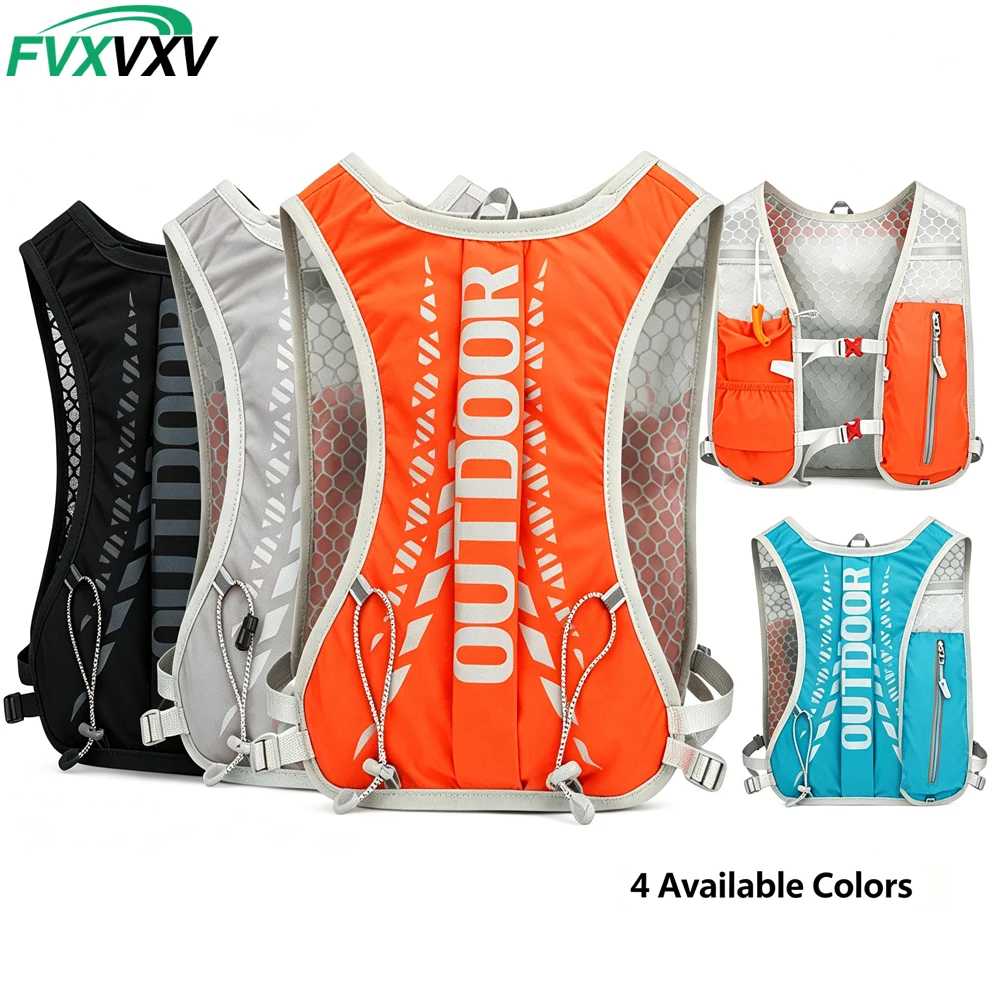 Running Hydration Vest for Women and Men,Breathable,Lightweight  Hydration Backpack Bag for Runs,Hiking,Cycling,Trails,Marathons