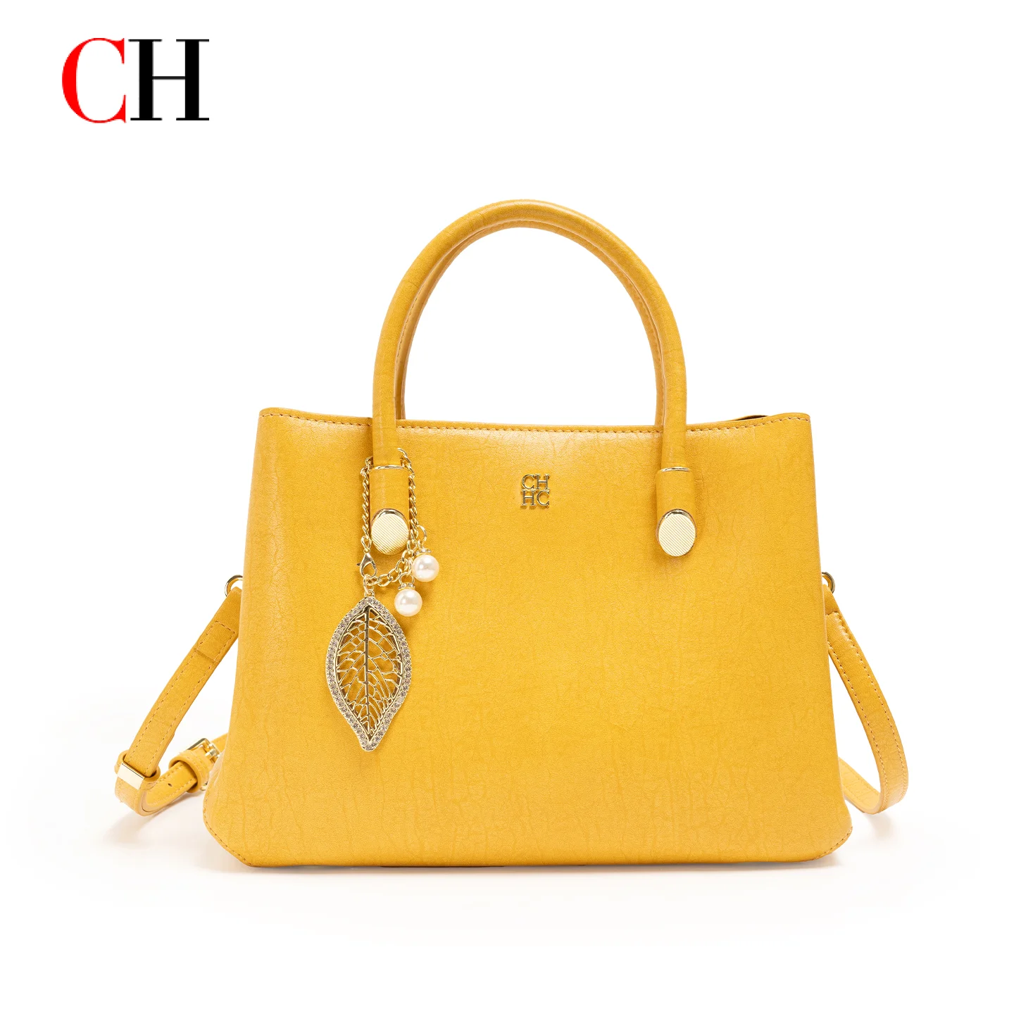 CH Women Large Capacity Tote Bag Elegant Handbag Shoulder Crossbody Bag Casual Office Purse Fashion Ladies Top Handle Bag