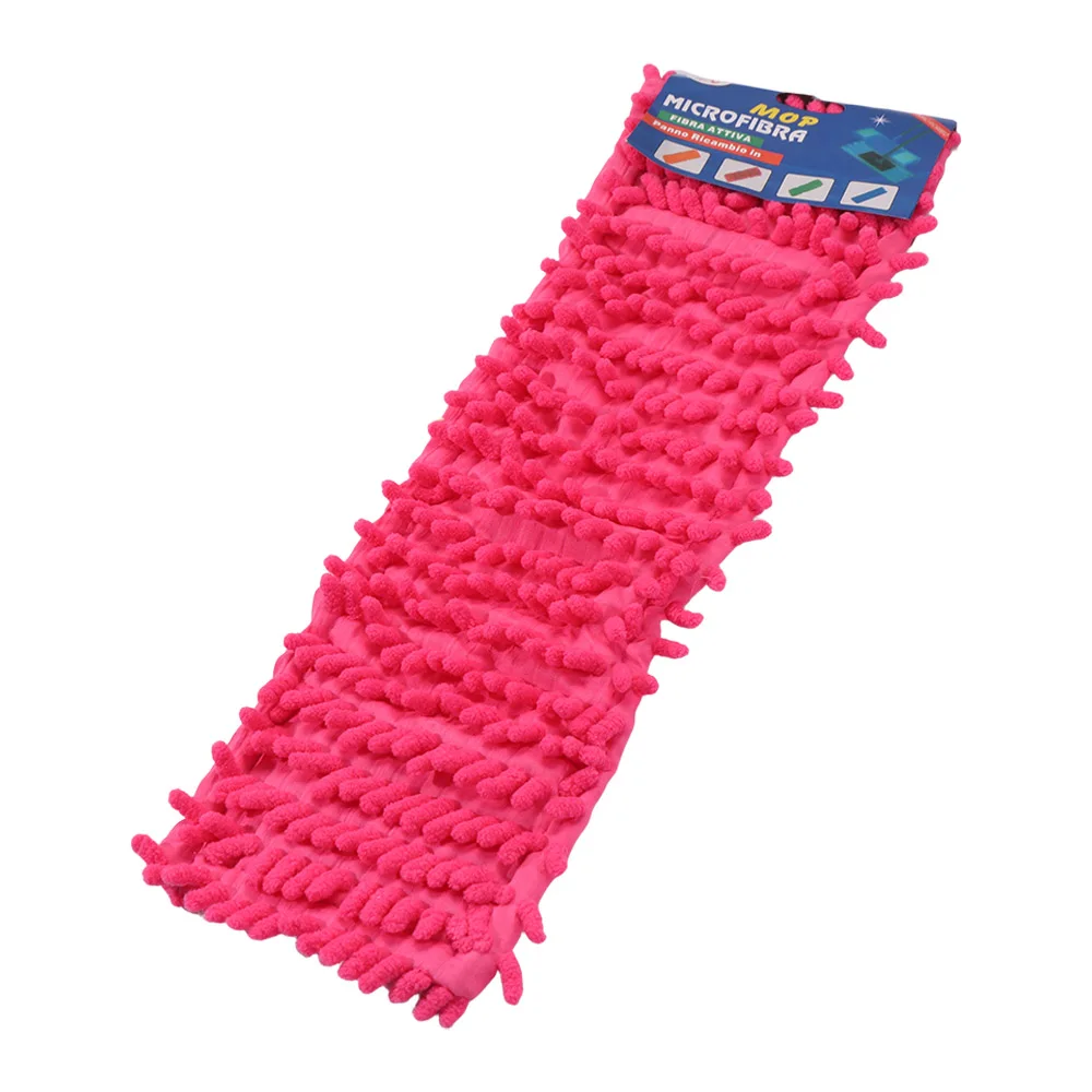 Dust Removal Water Absorption Replacement Cloth Flat Mop Dust Cleaning Pad Floor Cleaner Microfiber Mop Head Cloth