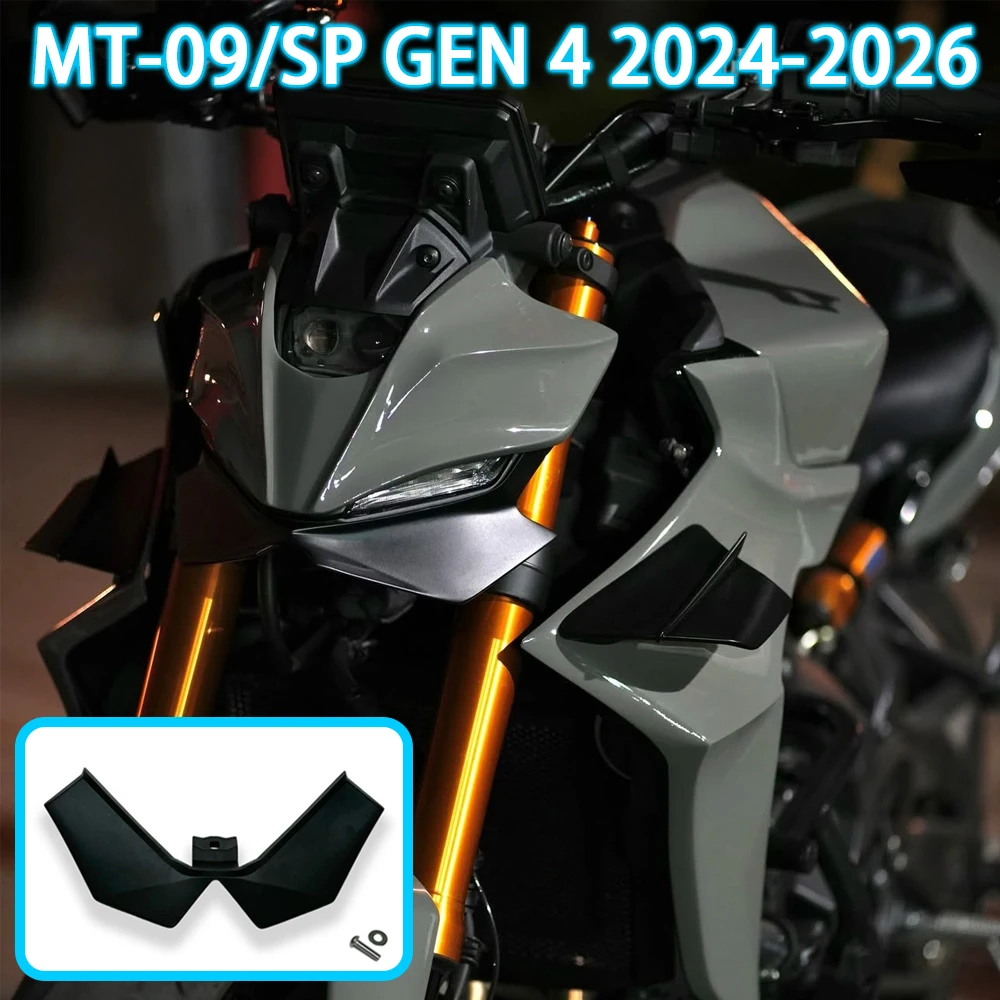 

Для YAMAHA MT-09/SP 2024-2026 GP WING DOWNFORCE NAKED передние спицы MT09 GEN 4 2024, передний спойлер, нижний спойлер, нижняя губа