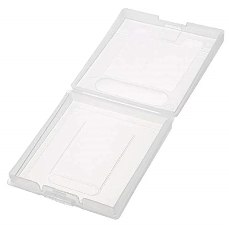 RUITROLIKER 10Pcs Clear Protective Game Cartridge Case for Gameboy Color GBC GB GBP