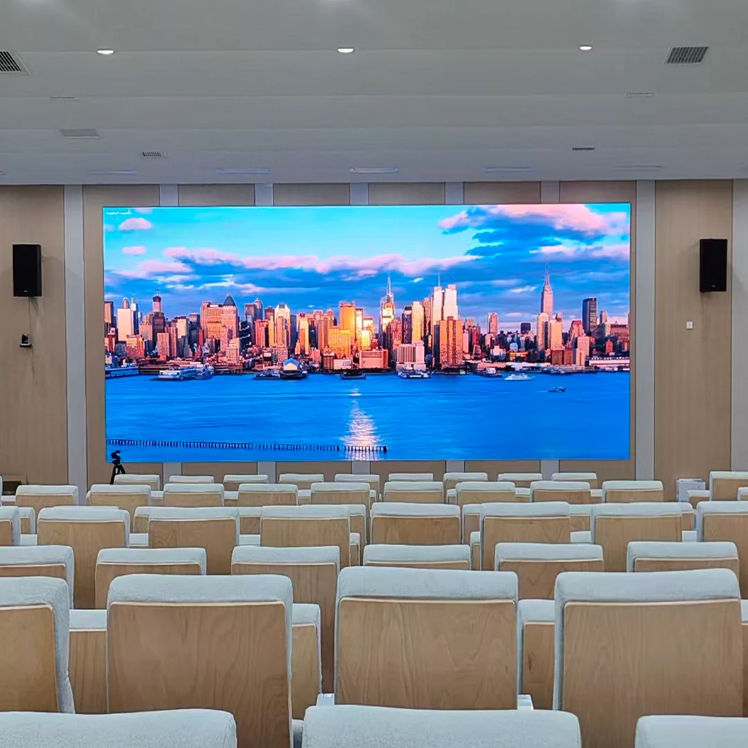 Indoor Full Color Fixed LED Display Installation Giant LED Display Screen P2.5 Advertising LED Video Wall for Hotel Ballroom