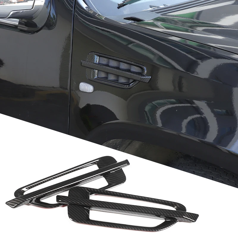 

Для 2007-2014 Cadillac Escalade ABS переднее крыло автомобиля декоративная рамка внешние декоративные аксессуары автомобиля узор из углеродного волокна