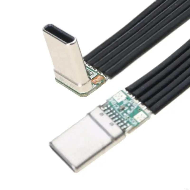 Y4QF Type-C мужской и мужской кабельный кабельный кабель