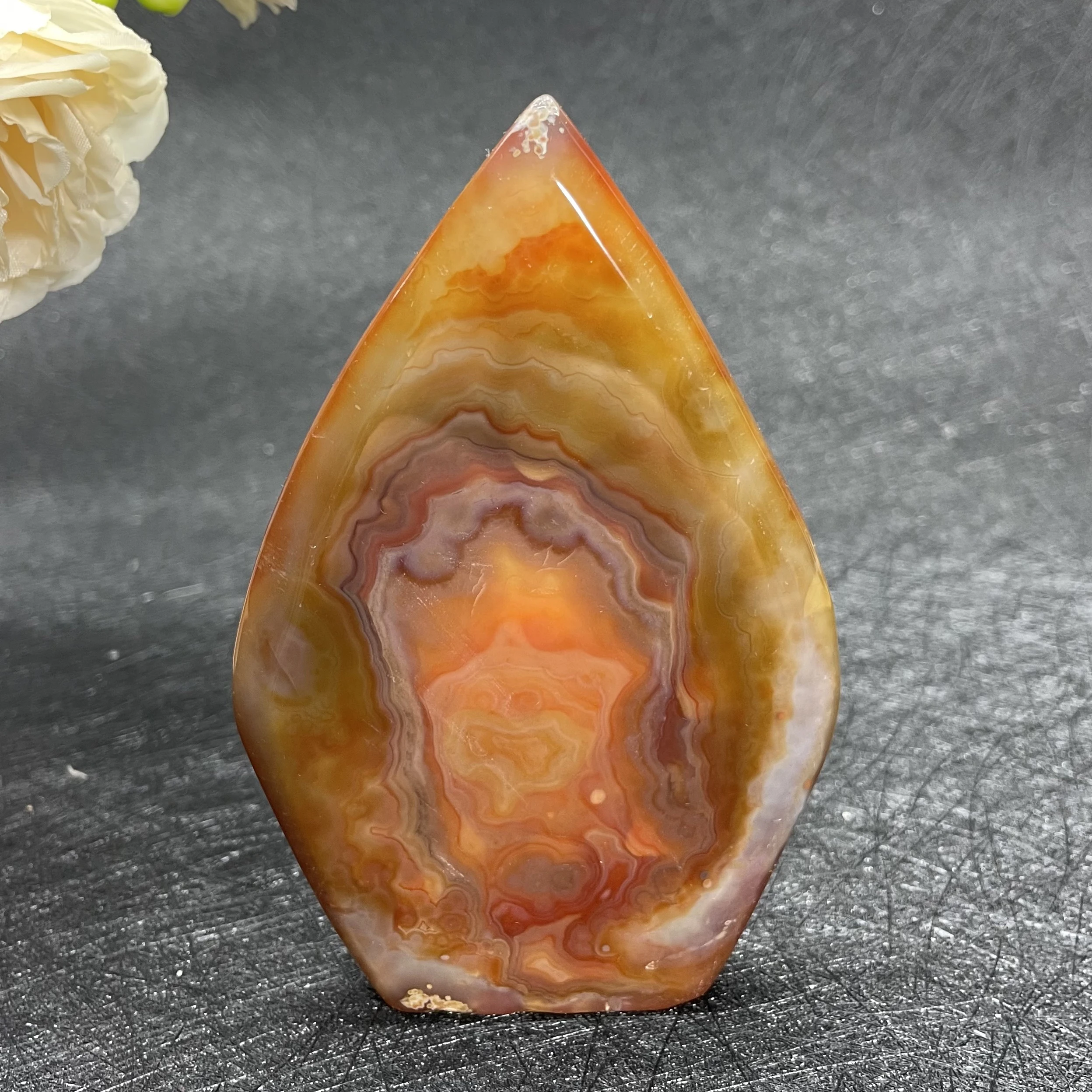 135g Natural Stone Colorful Agate Geode Tower Polished Crystal Wand Point Reiki Healing Gift Room Decor Quartz Obelisk L20