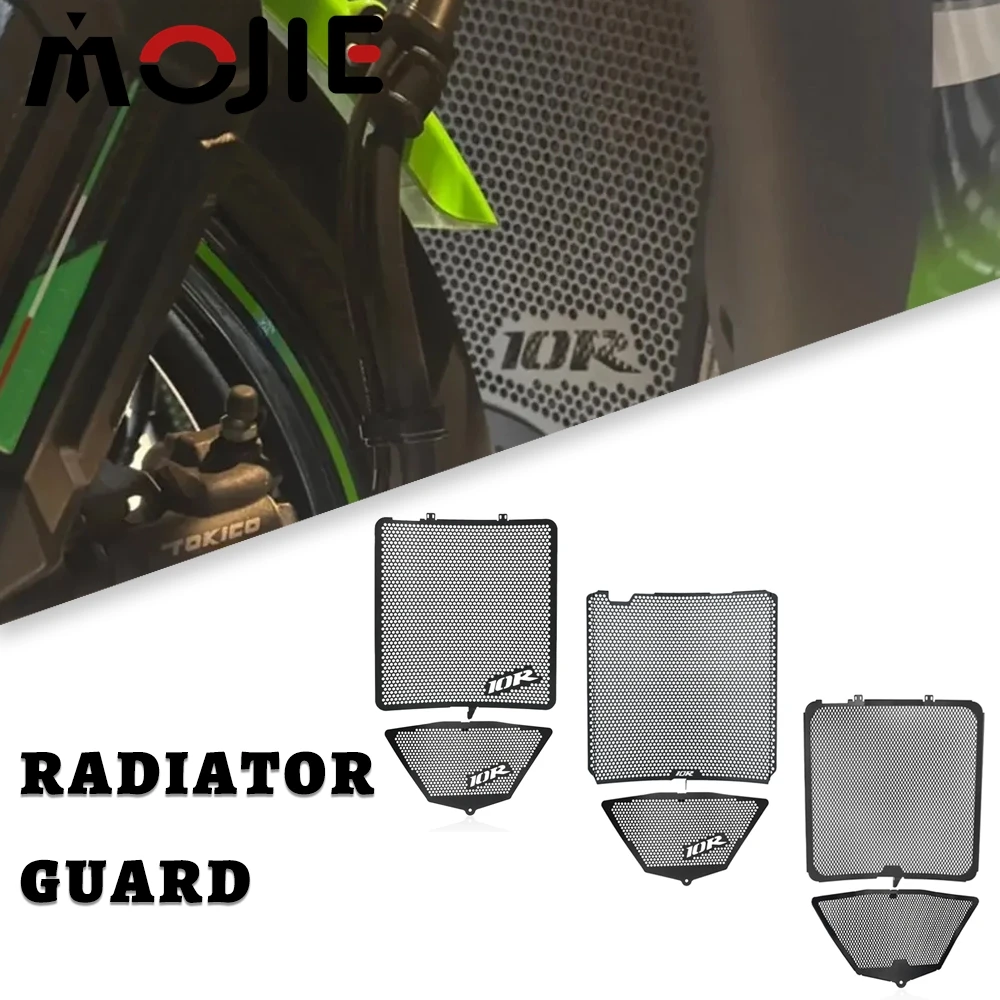 For Kawasaki ZX-10RR ZX10RR ZX-10R 2011-2020 2019 2018 2017 Radiator Guard And Oil Cooler Guard Set Protector Cover ZX10R SE