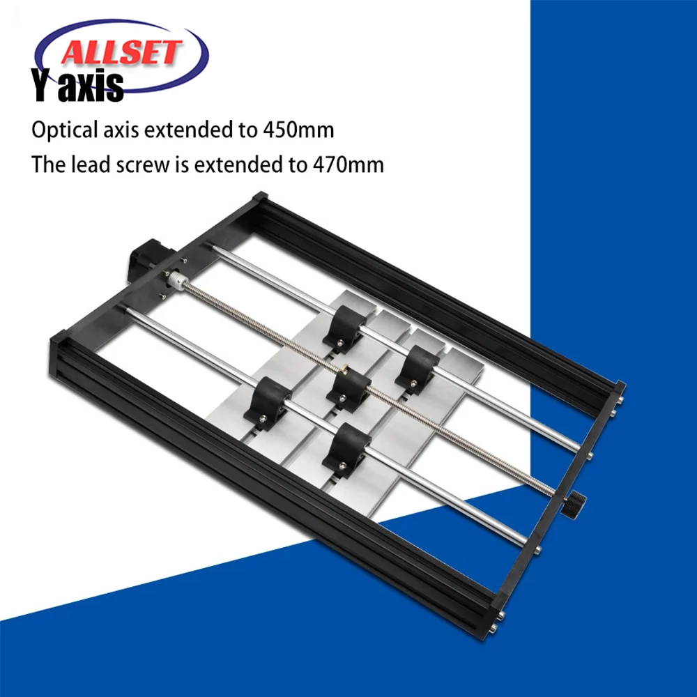 CNC 3018 Y Axis Extension Upgrade Kit 3040 T-Slot Aluminum Extension Compatible with CNC 3018 Pro  DIY Engraving Milling Machine