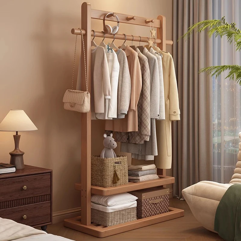 رفوف معطف معلقة لغرفة النوم، تخزين الملابس الدائمة، منظم موفر للمساحة، رفوف معطف فاخرة مفتوحة، أثاث عصري من Perchero