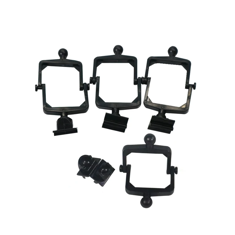 

100pcs Plastic Disposable Dental Articulator Holder Mouth Bite Holder Dental Articulator Black Study Lab Tool