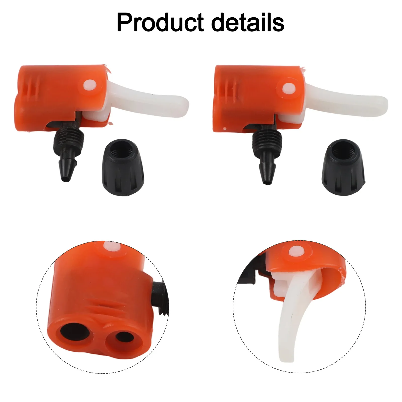 

Сменный клапан воздушного насоса для велосипедных шин с двойной головкой, совместимый с Presta и клапанами для гусеничных насосов