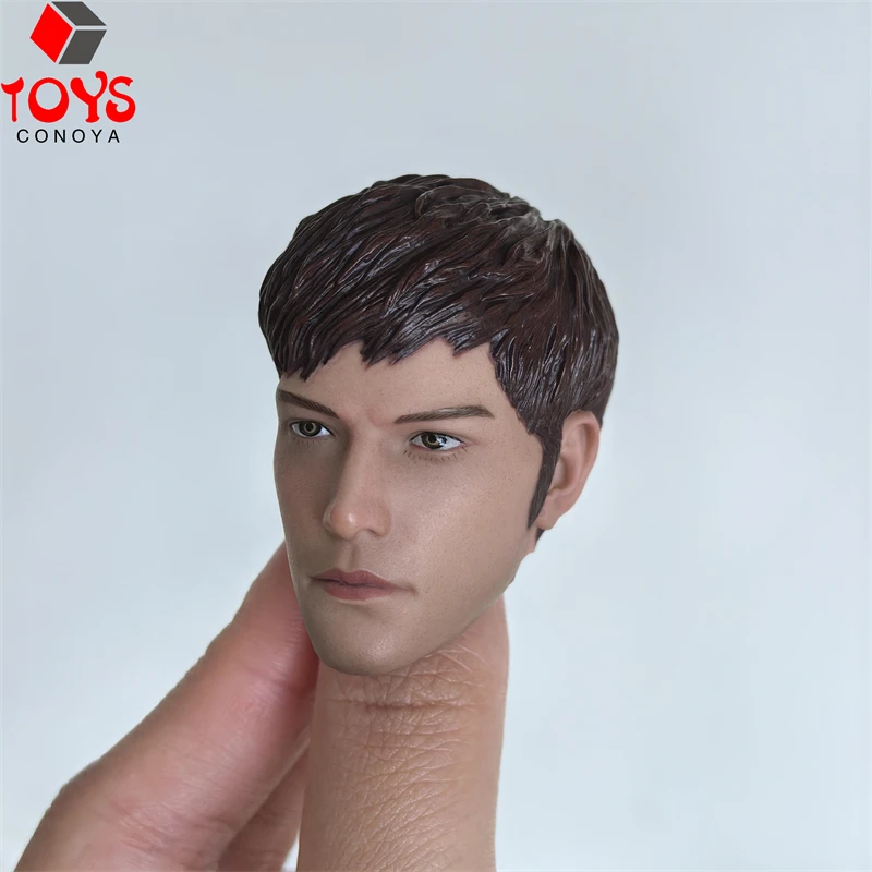 1/6 Schaal Heilige Monnik Met Haar Head Sculpt Carving Model Fit 12 "Melijke Soldaat Action Figure Body Poppen