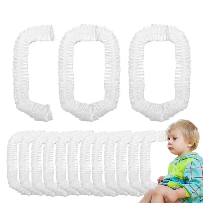 

Portable Toilet Bags Potty Training Toilet Seat 100PCS Portable Toilet For Kids Potty Training Toilet With Thickened Elastic