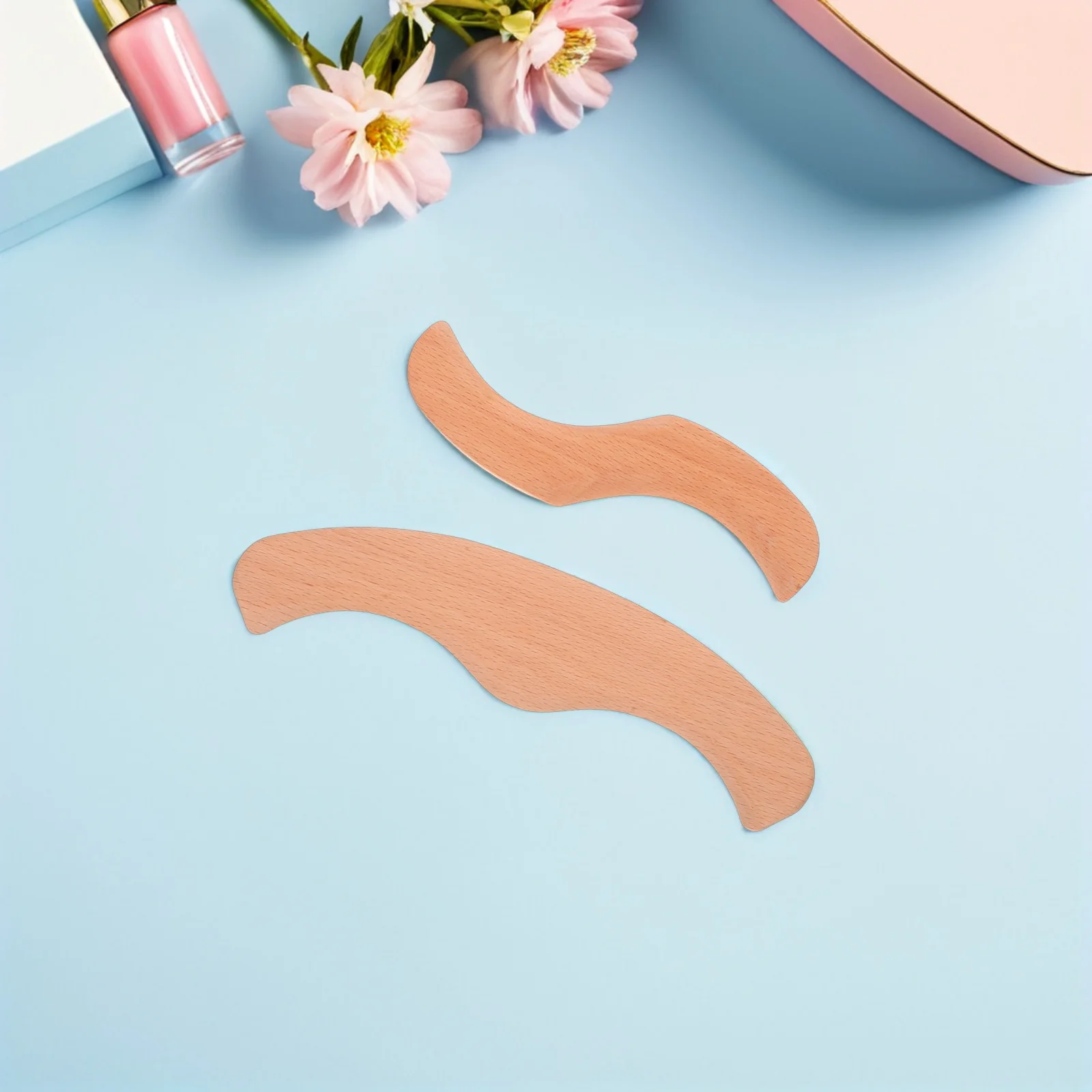 

1 комплект, скребок для терапии тела Гуа Ша из бука, натуральный деревянный массажный инструмент, облегчение натяжения мышц, скульптурная палочка, ручной деревянный корпус