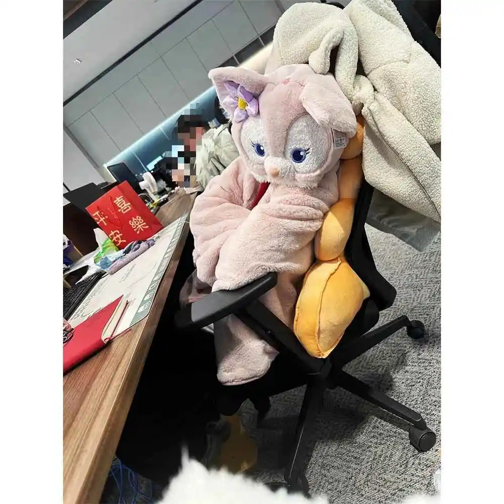 Lina Bell Air Conditioned Blanket Hooded Shoulder Shawl Nap Blanket Workstation Summer Office Nap Blanket Cartoon Anime Warmth