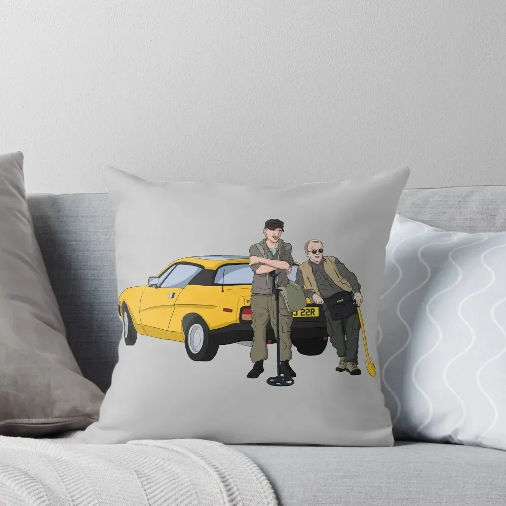 

Detectorists - Lance & Andy - DMDC Throw Pillow Christmas Pillows luxury sofa pillows Cushions Cover pillow