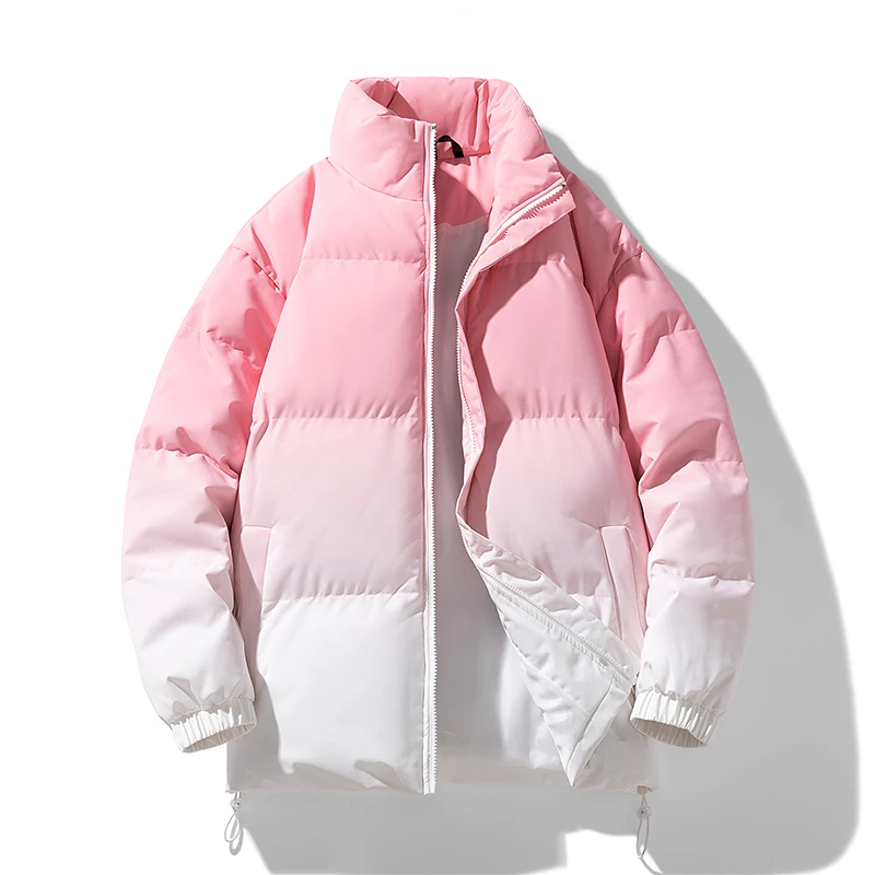 

Winter Warm Puffer Jacket Men Thick Couple Cotton Jackets Unisex Outwear Parka New Down Cotton Coats Fashion Casual Sportswear