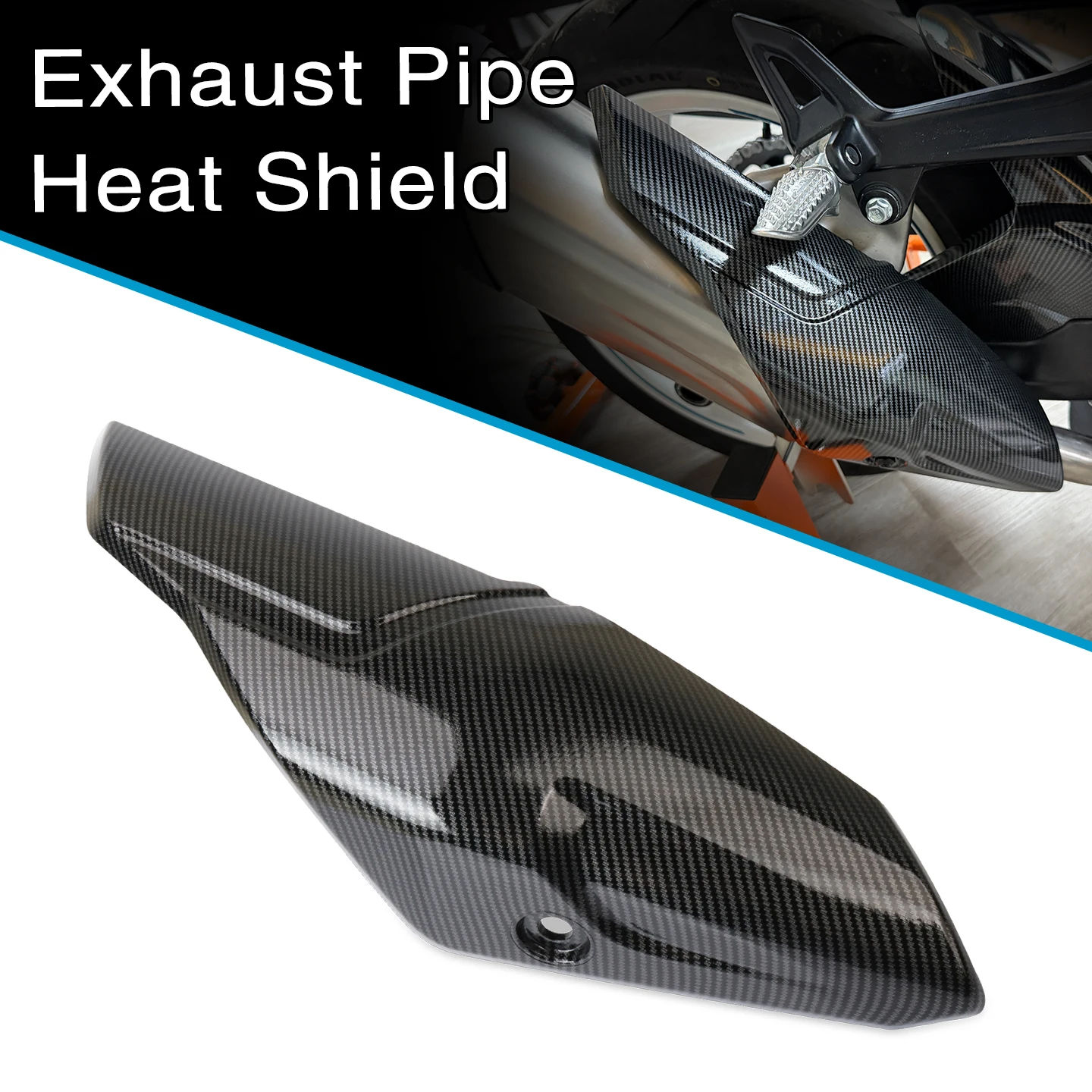 

Motorcycle Accessories Exhaust Pipe Protector Heat Shield Guard Anti-Scalding Cover For 450SR 450 SR 2022-2025