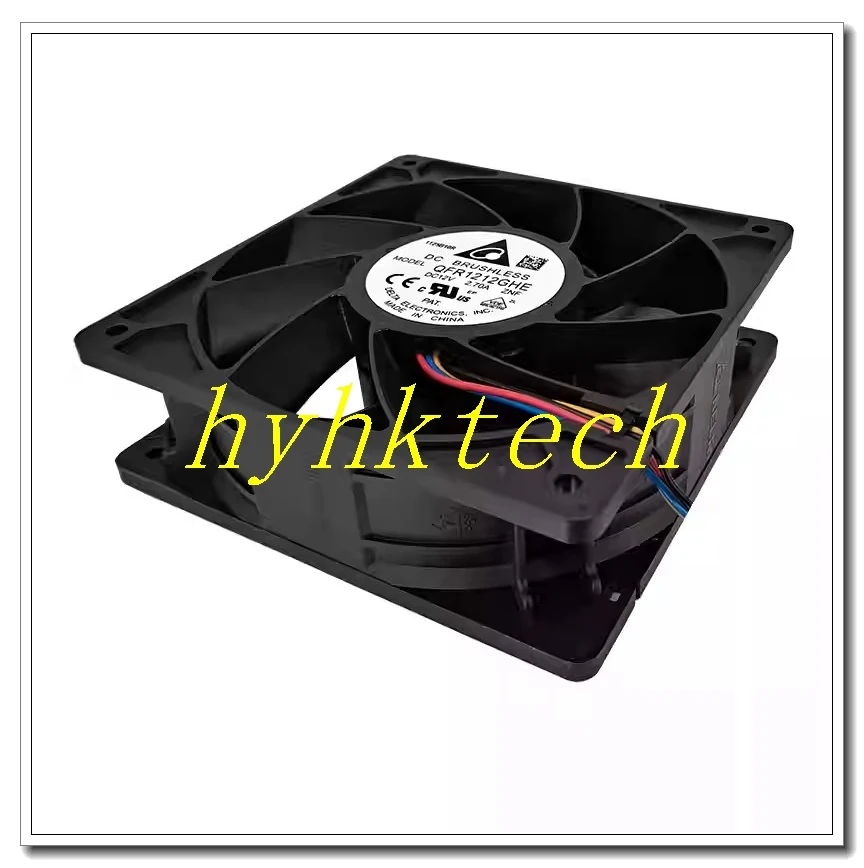 QFR1212GHE-ZNF 12V  2.7A Original cooling FAN.  100% tested before shipment