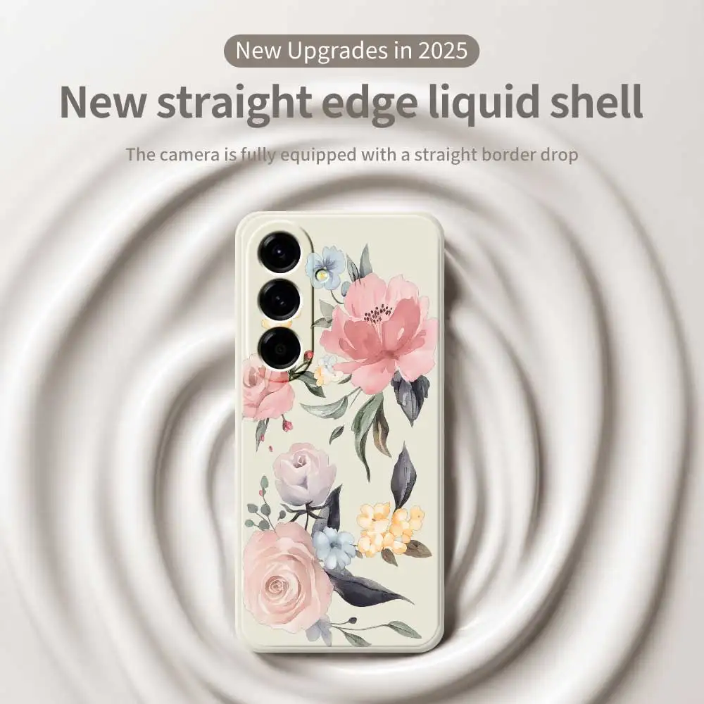 Flower-style Mobile Phone Case Silicone For Samsung Galaxy A56 A32 A23 A22 5G A32 A23 4G A55 A54 A53 A52 A51 A35 A34 A31 Cover