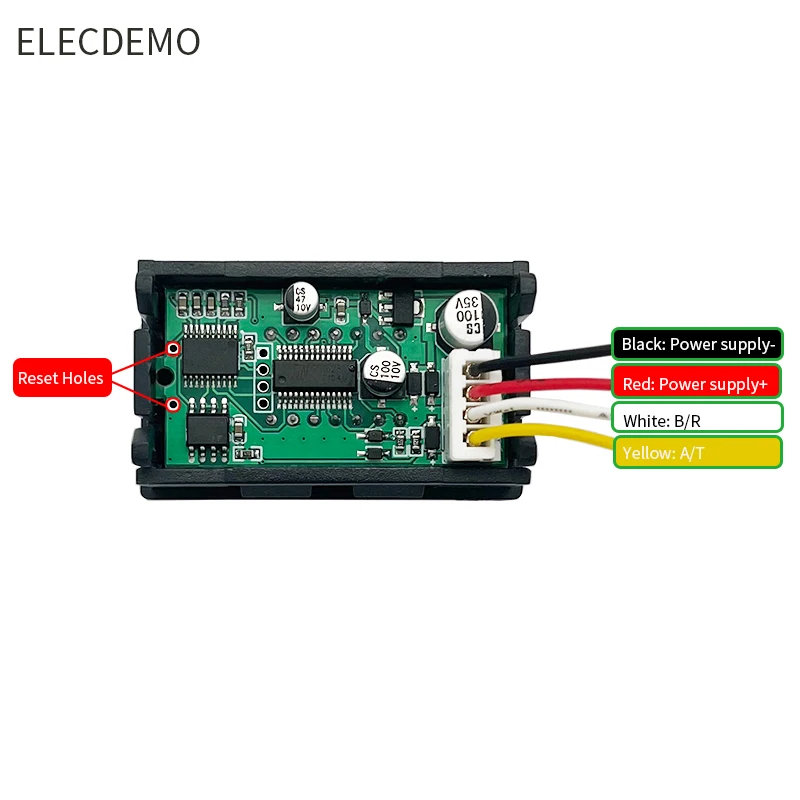 RS485 communication digital display screen LED digital tube module TTL serial port meter PLC display screen MODBUS-RTU