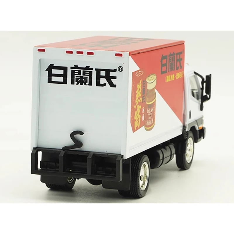 Diecast 1:53 Scale FUSO Light Truck Van Alloy Car Model Finished Product Simulation Toy Gift Display Souvenir