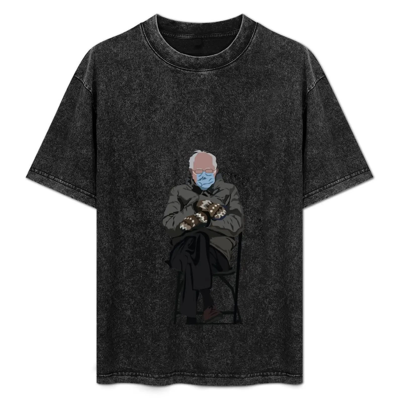 

Bernie Sanders Sitting T-Shirt Soft Anti-Shrink Cotton Tee