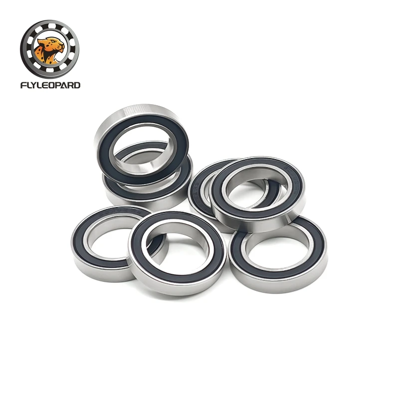 1pcs S6802-2RS 15x24x5 mm 440C Stainless Steel Thin Wall Deep Groove Ball Bearing S6802RS S61802-2RS ABEC-7