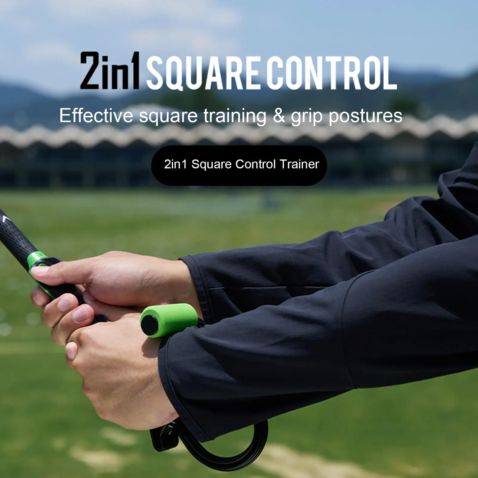 

Square Training Grip Postures Trainer Control Tool Golf Swing Instant Feel-Based Feedback Swing Tool Golf Swing Corrector Aid