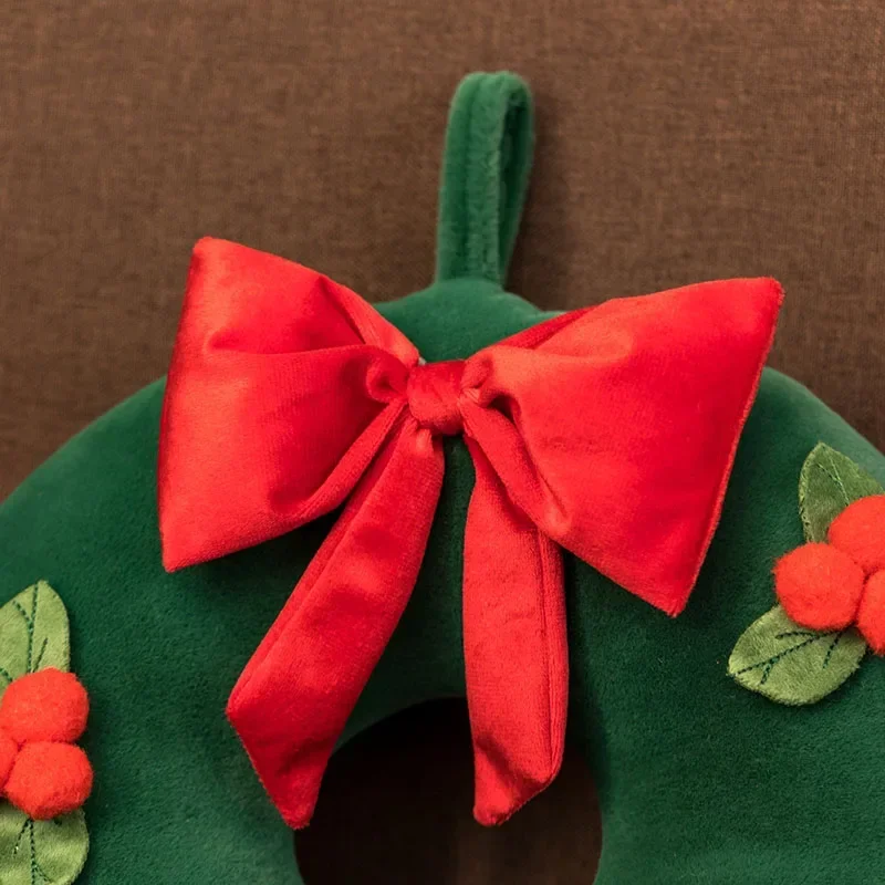 Natal gengibre pão travesseiro de pelúcia recheado chocolate biscoito cabine casa decoração almofada engraçado árvore de natal festa decoração boneca plushie