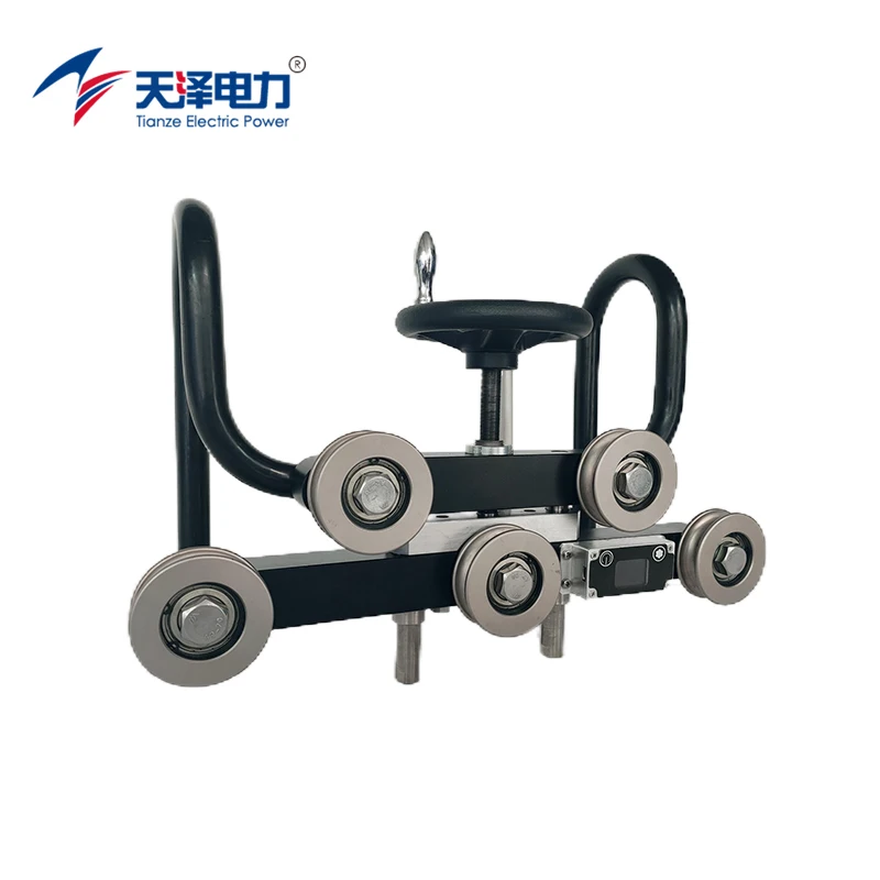 CWS-5WD Catenary Trolley Wire Straightener Contact Wire De-Kinker Railway Wave Bend Correction Equipment