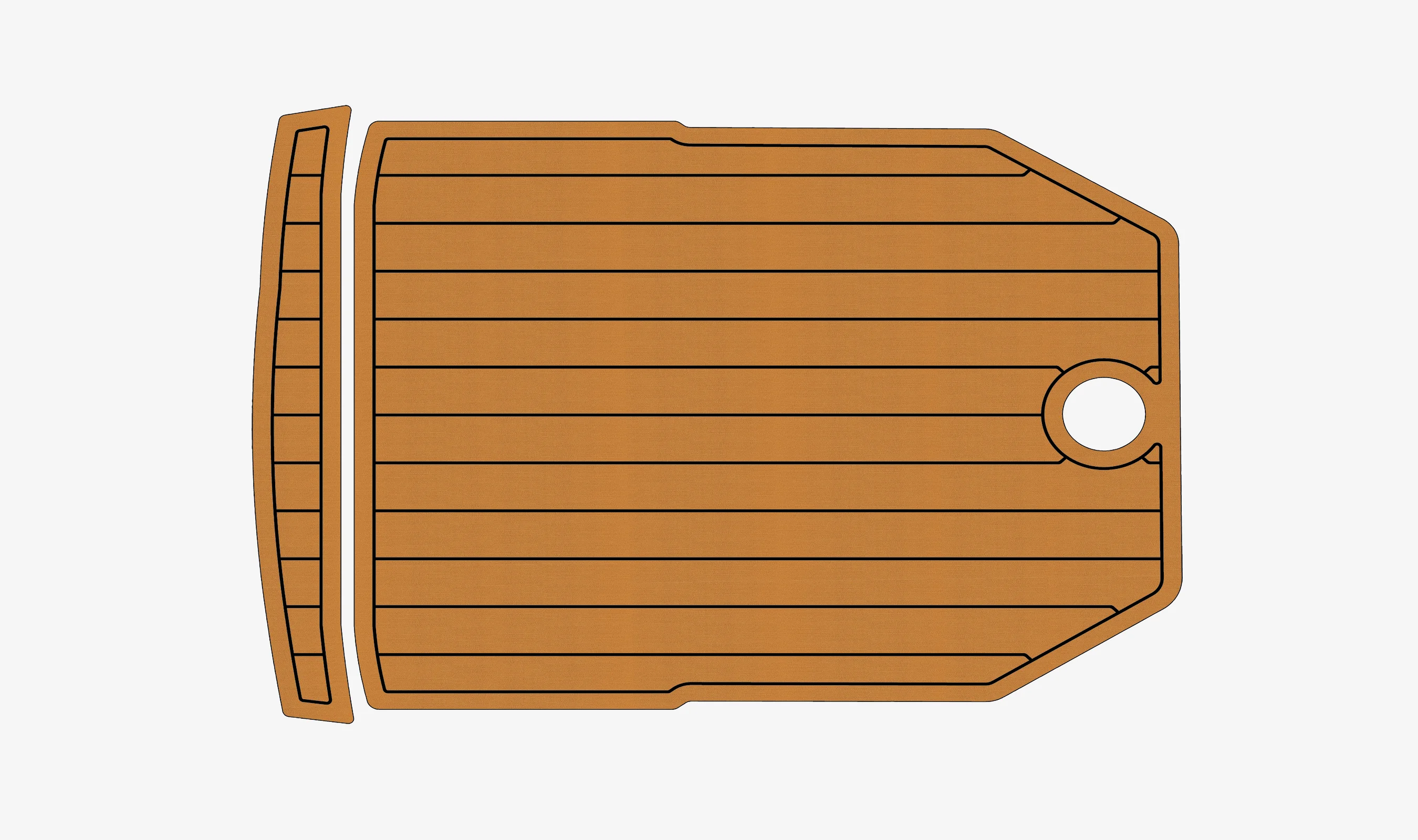 

Нескользящий морской коврик из искусственного тикового дерева из ЭВА, самоклеящийся коврик для яхты, кокпита 6 мм для 2006 Nautique Super Air Boat Decking, простая установка