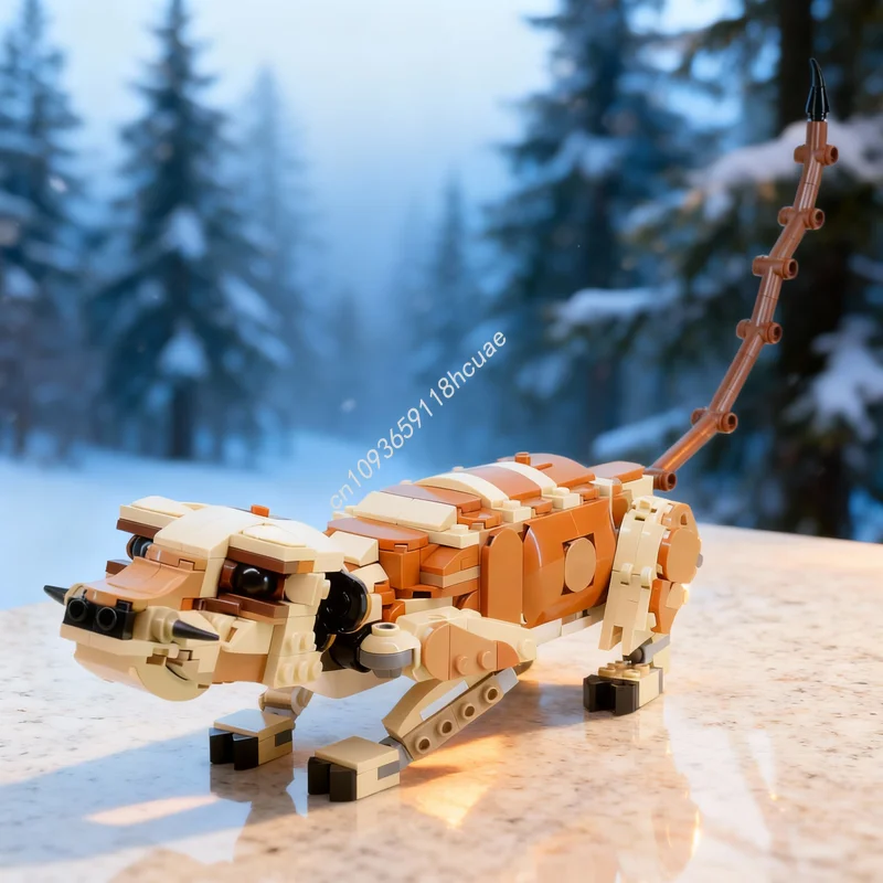 

510pcs MOC Creator 3 1 Meerkat Model Building Blocks Architecture Assemble Toy Christmas Gifts DIY Education Brick Creative Idea