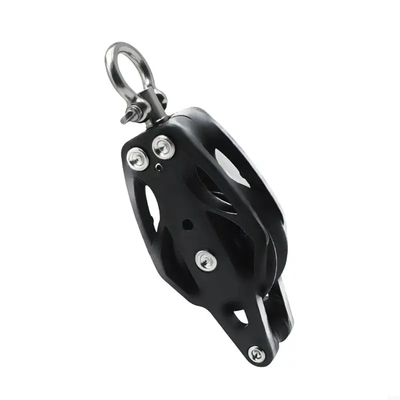 2026 New Stainless Steel Pulley Bowls Pulley Roller 35mm/50mm Pulley Silver Pulley Hangings Wire for Kayaks Canoes Factory