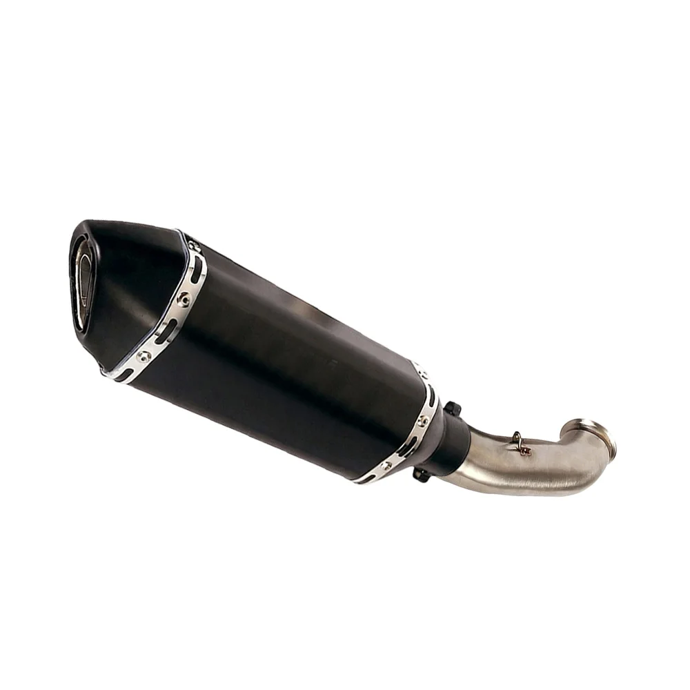 Für DUKE 390 RC390 125 250 2017-20 Auspuffrohre Auspuffsysteme Mittelrohr Schalldämpfer Modifiziert – Detail 9
