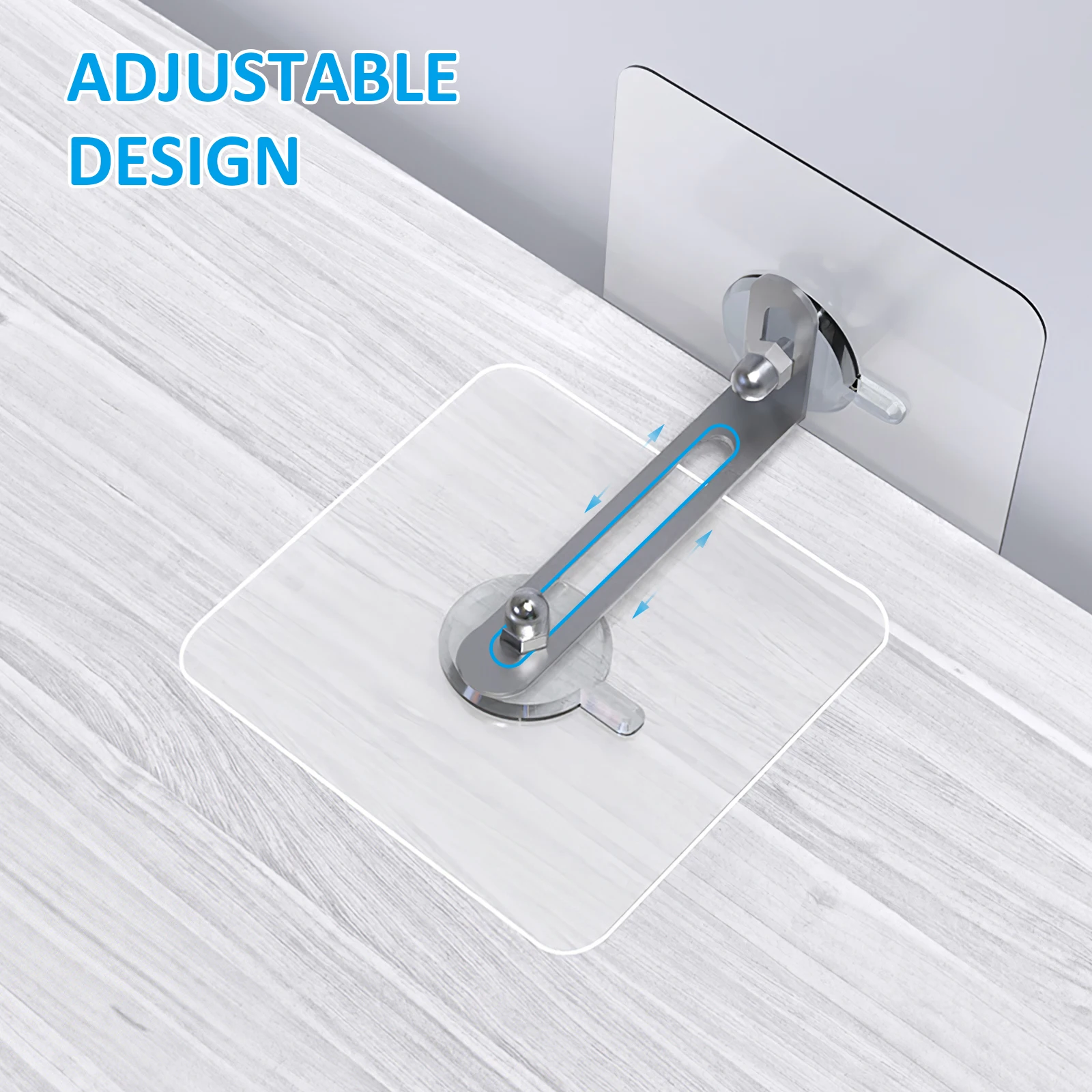 

8Pcs Anti-Tip Furniture Anchors Adhesive Stickers No Drill Wall Fixed Tools for Bookcase Dresser Cabinet Shelf Proofing