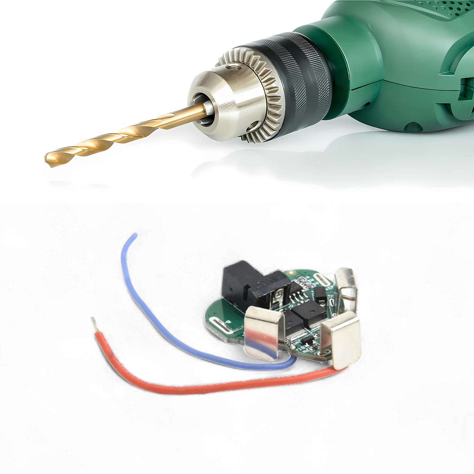 Overcharge and Overdischarge Protection Board for 12 6V Lithium Batteries in For Electric Drills Safe Operation