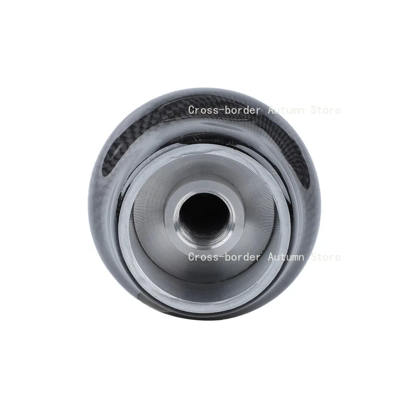 Carbon Fiber Gear Shift Knob Universal Car Manual Transmission Shifter Head Auto Interior Modification Parts