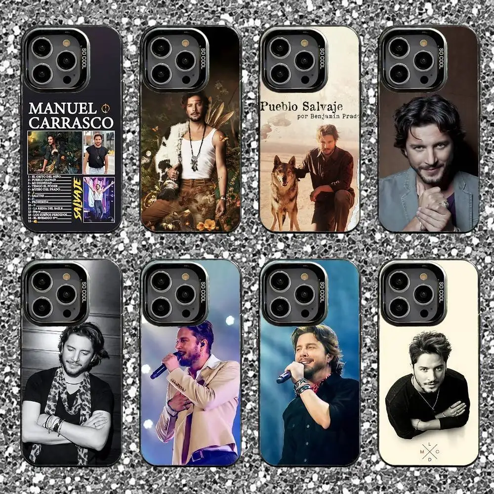 

Manuel Carrasco Phone Case For iPhone 16,15,14,13,12,11,Pro,XS,Max,Plus,Mini,SE Black Candy Matte Shockproof Cover