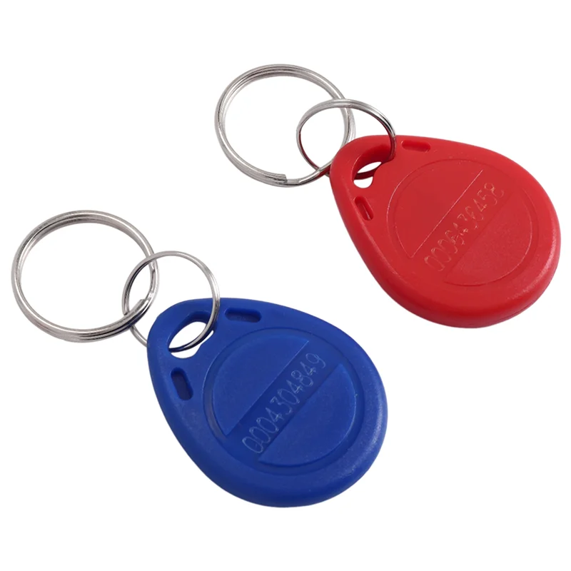 Best Pick 50Pcs 125 Khz Proximity ID Card RFID Keyfob Access Control Key For Door Entry Access Control System TK4100