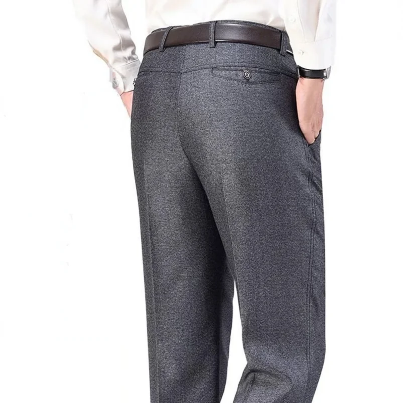 High Quality Men\'s Classic Suit Pants Spring Summer Pants High Waist Autumn Trousers Business Casual Pant Dropshipping YYQWSJ