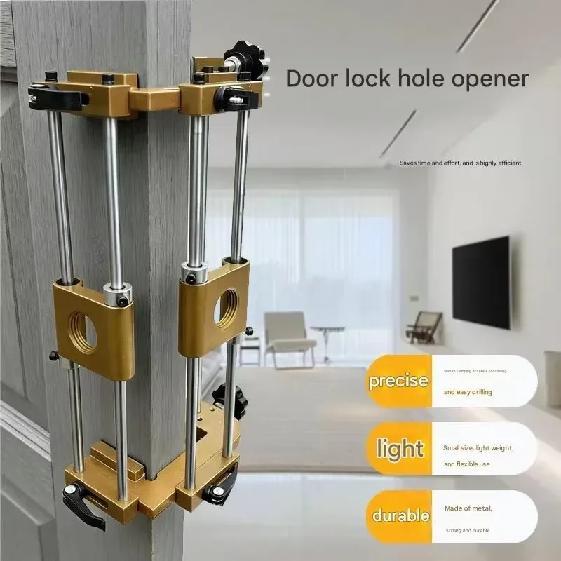 Multi-functional Woodworking Hole Saw Solid Wood Door Grooving Machine Keyhole Woodworking Picking Tool