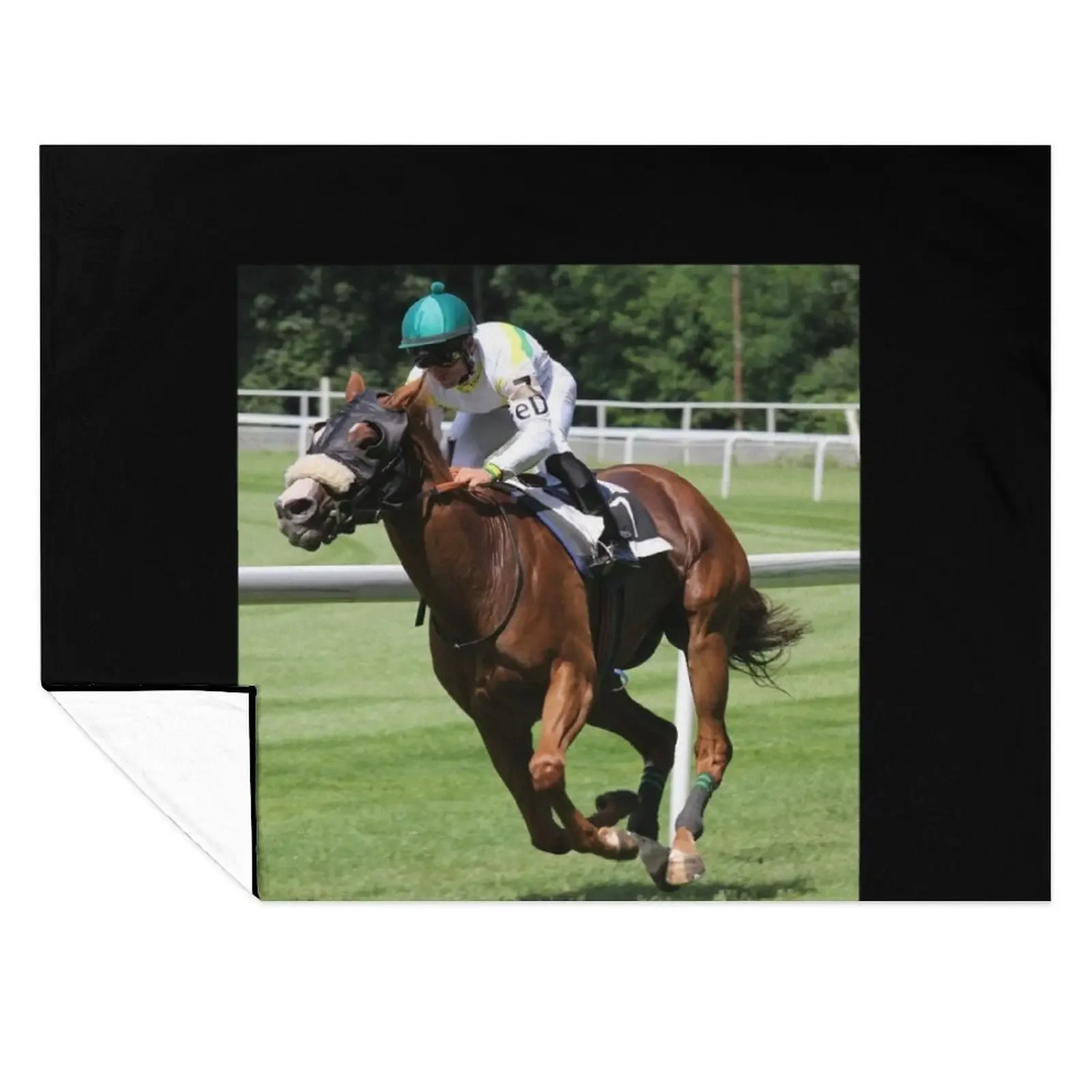 

Equine Horse Racing pet Throw Blanket Winter beds christmas decoration Moving valentine gift ideas Blankets