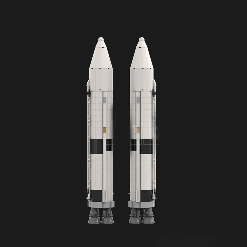 5630 stücke MOC Saturn V MLV-25L Bausteine Erwachsene Kreative teenager sammler kinder Modell Bau Weihnachten spielzeug Geschenk