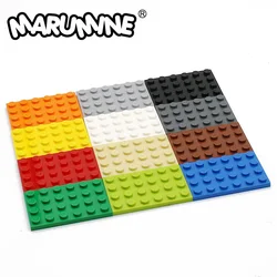 Marumine 4x6 Baseplate 10PCS 3032 Particles Classic Building Blocks Plate MOC Bricks DIY Parts Accessories for Base Modeling Kit
