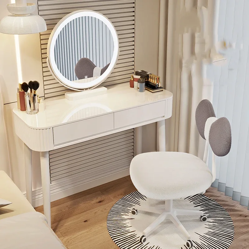 

Hairstyle Lights Vanity Tables Led Drawer Nordic Luxury Unique Vanity Tables Large Dresser Schmink Tisch Storage Furniture