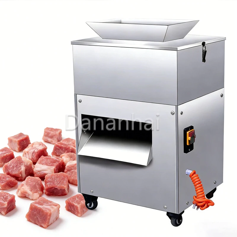 

Промышленная мясорубка большой емкости, многофункциональная машина для нарезки мяса, курицы и утки для кухни