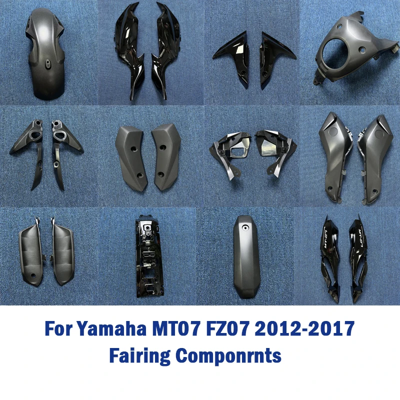 

New Fashion Injection Motorcycle fairings For Yamaha MT07 FZ07 2012-2017 2013 2014 Fairing MT07 FZ07 12-17 Accessories