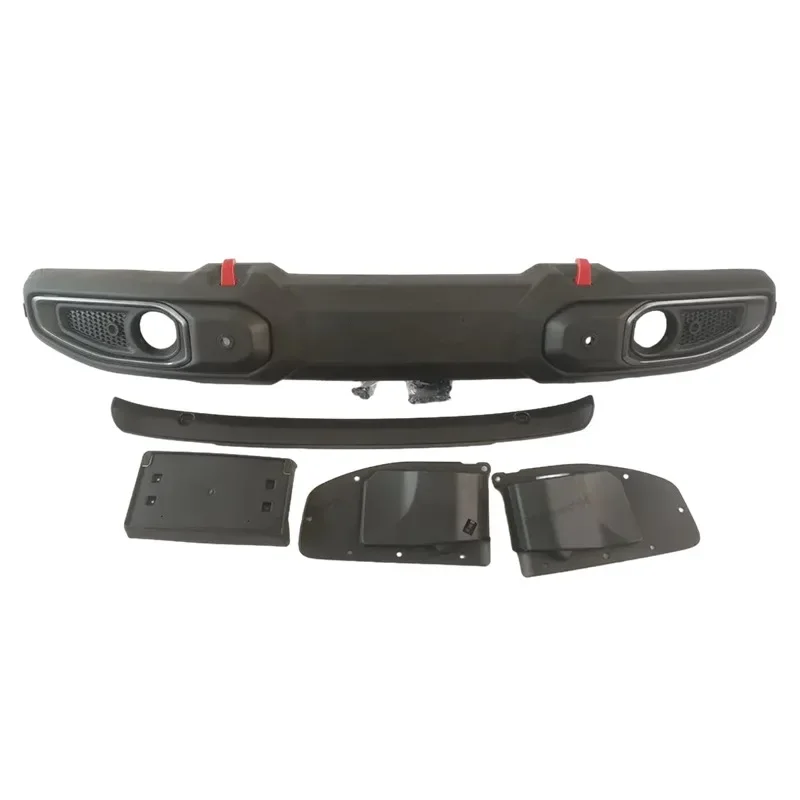 Cross-border applicable to 07-24JEEP Wrangler US standard plastic front bar plus version rear bar JK JL Wrangler front bar