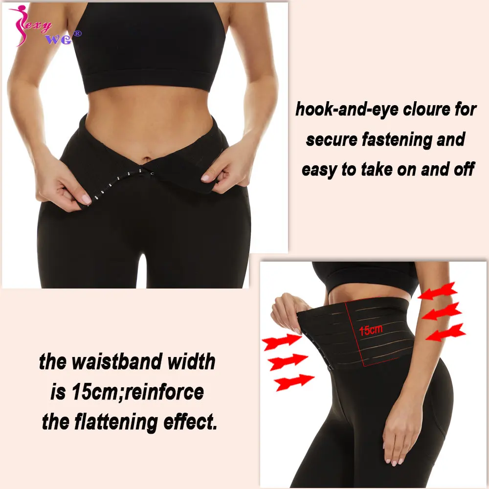 SEXYWG Women Butt Lifter Leggings Shapewear Tights Push Up Sports Pants Seamless Hip Lift Trousers Workout Sportswear Sportswear