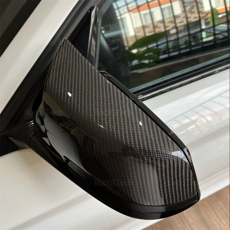 Genuine Real Carbon Fiber Side Mirror cover Caps Replacement for BMW Series 1 2 3 4 X M 420i F20 F21 F22 F23 F30 F32 F33 F36 X1